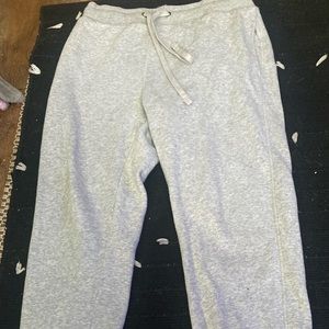 grey sweatpants